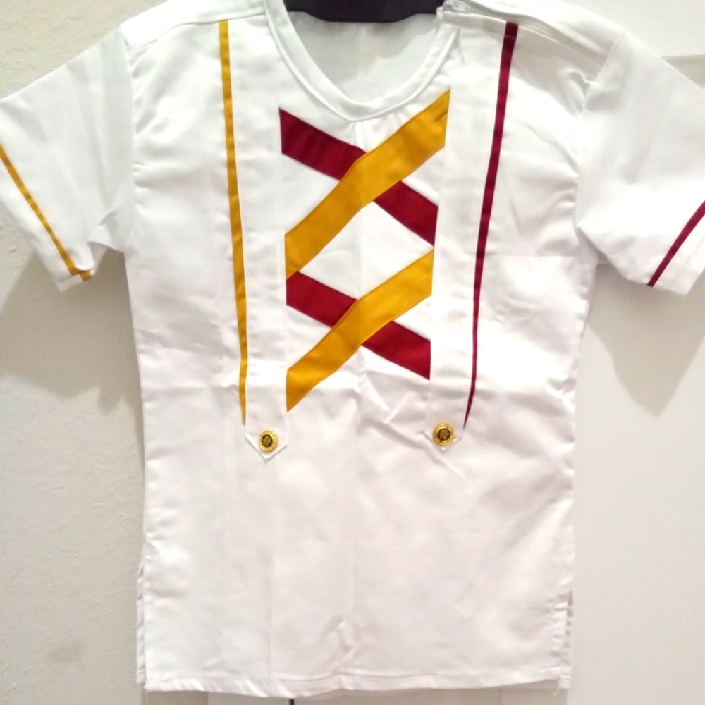 Juli fashion&beauty boys embroidery shirt and pant